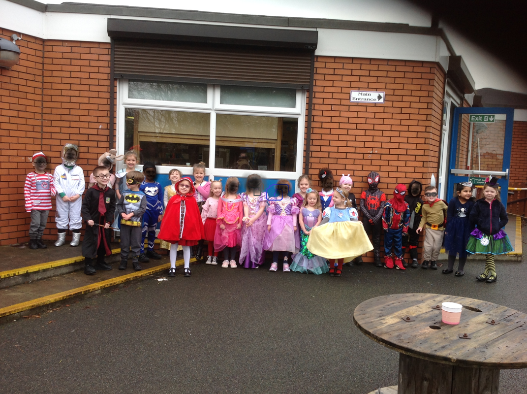 Image of World Book Day-Reception Class