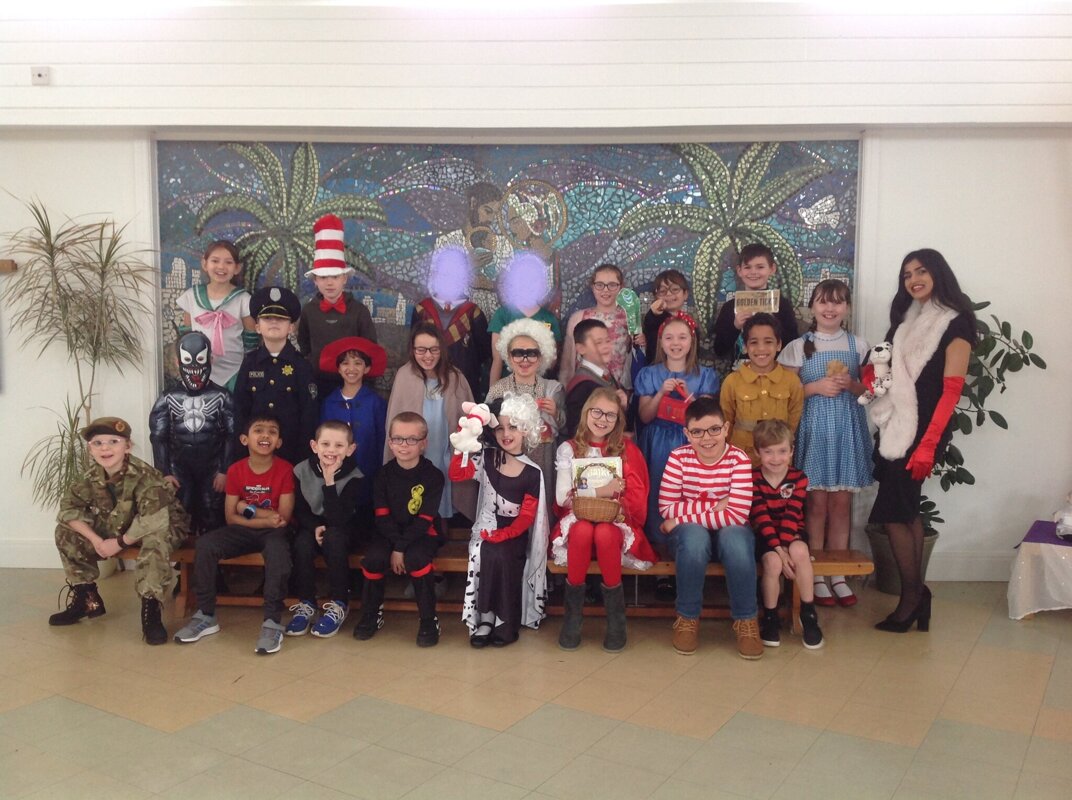 Image of World Book Day in Year 4